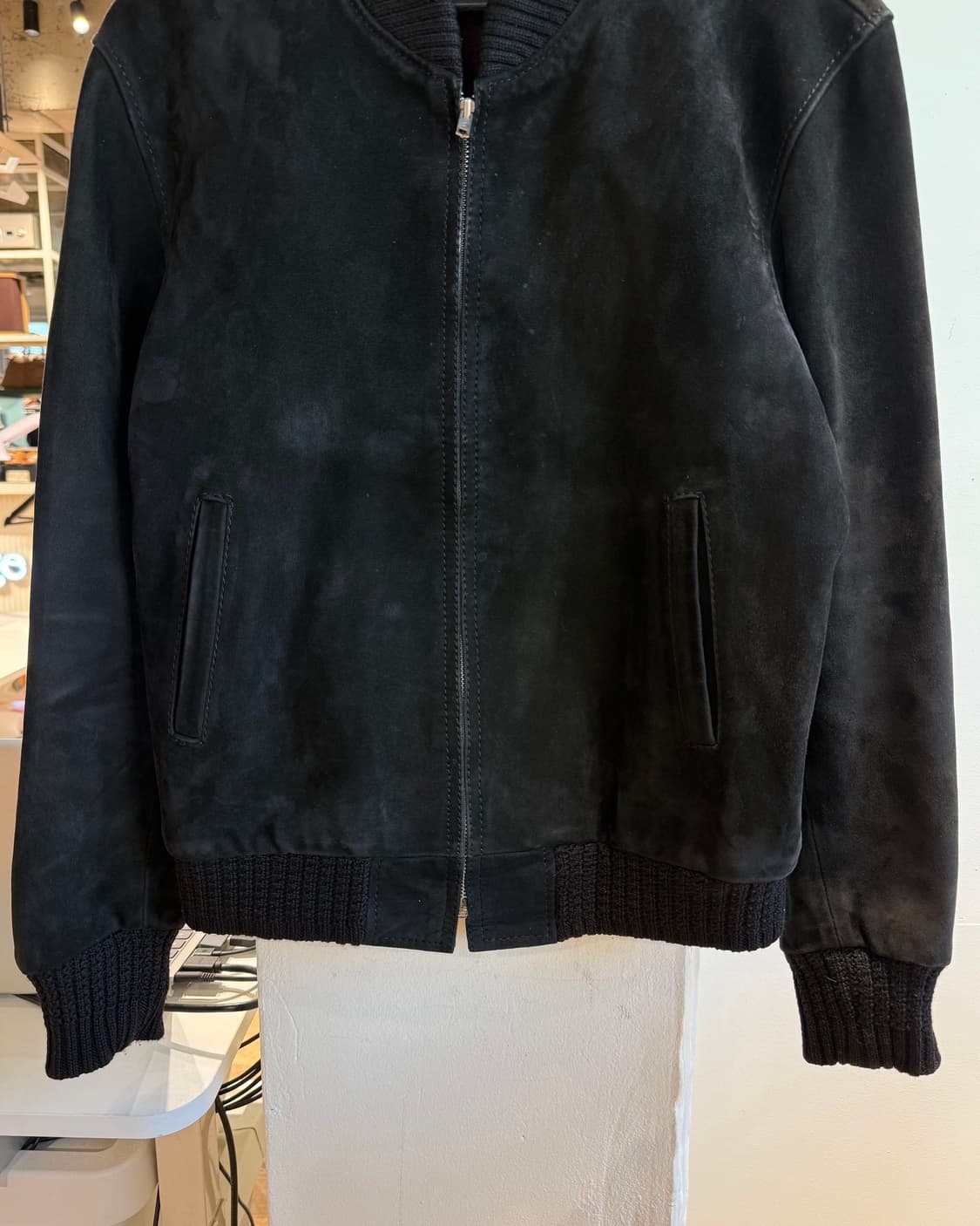 마스콧 블랙 오리지널 레더 자켓  상품이미지6