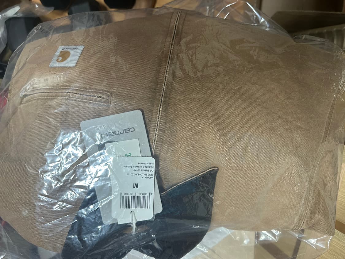 칼하트윕 wip og 디트로이트 자켓 해밀턴 브라운/토바코 m 상품이미지6