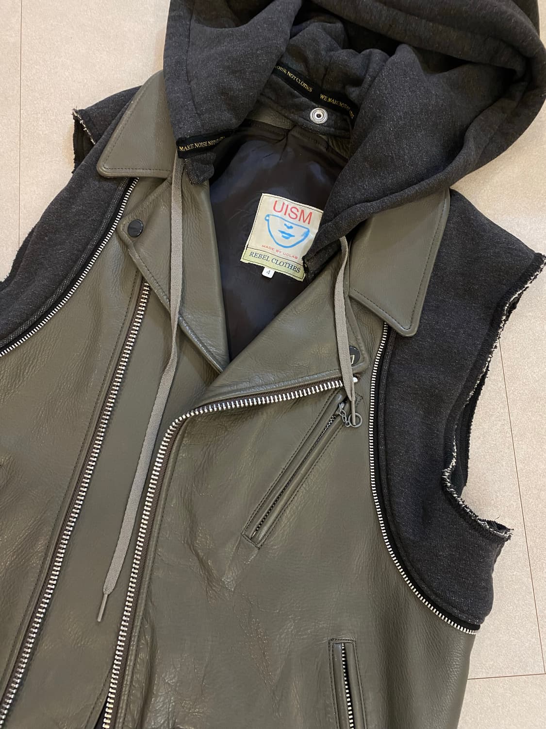 Undercover Leather Jacket 상품이미지4