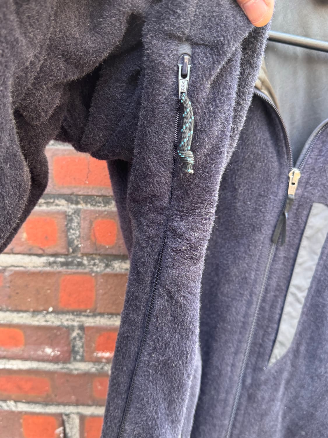 몽벨 재팬 크리마울 플리스 윈드스토퍼 자켓  상품이미지6