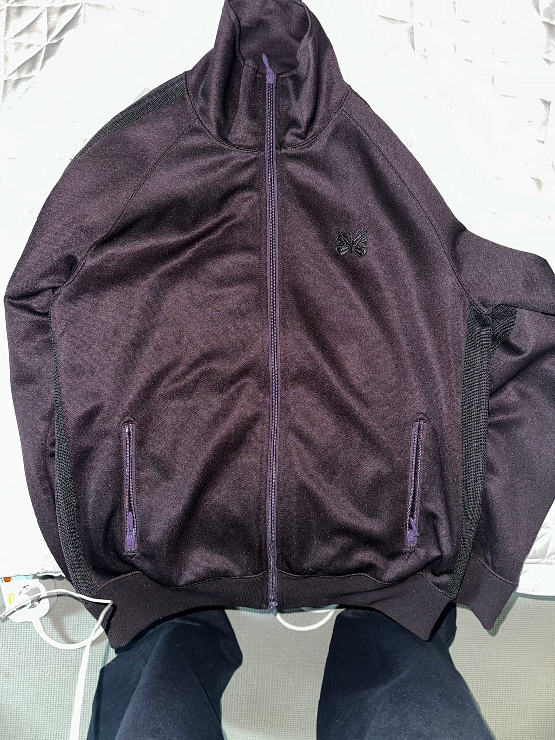 니들스 트랙자켓 다크 퍼플 상품이미지3