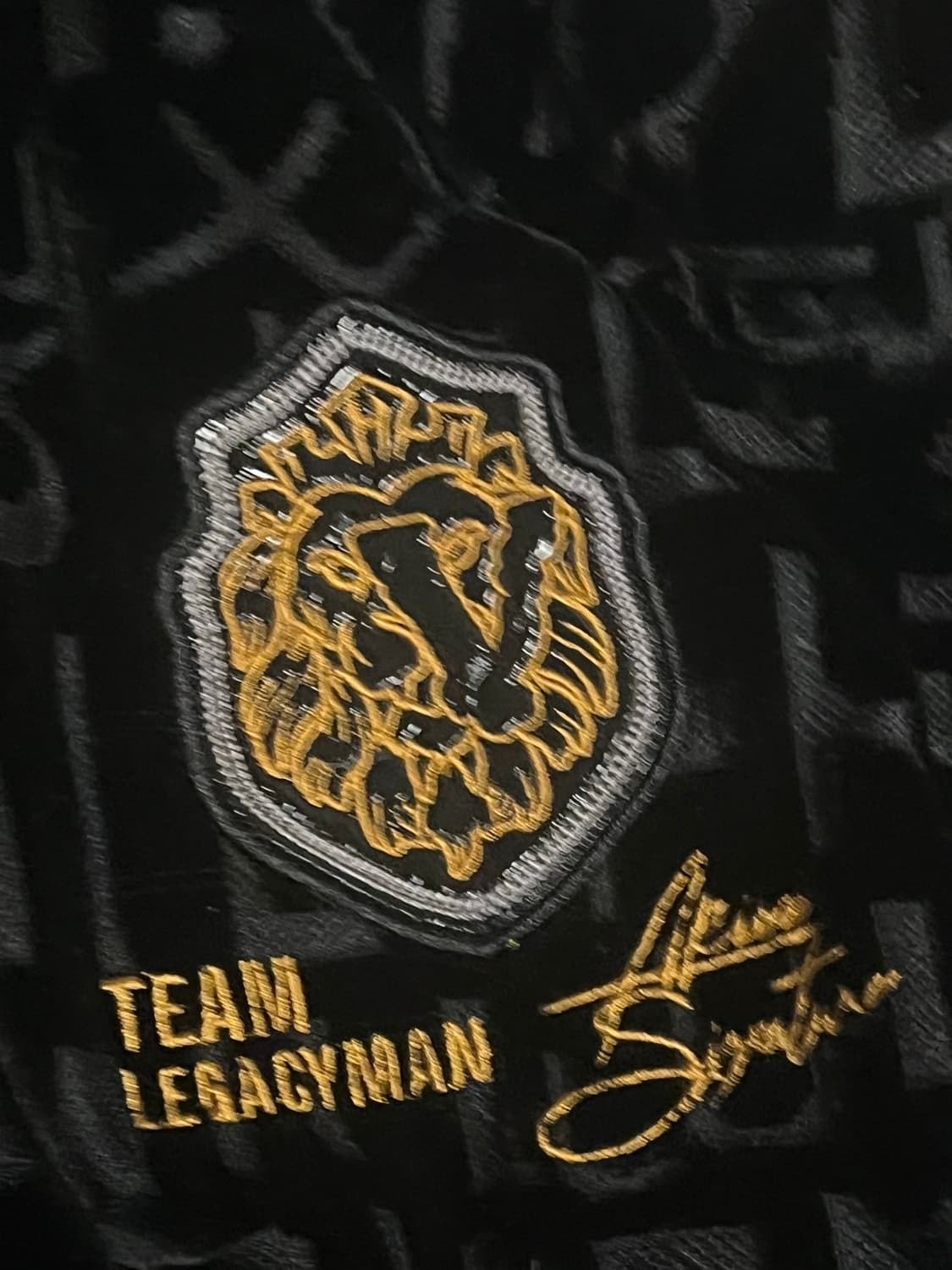 올드 빈티지 레터링 벨벳 블랙+골드 후드집업 Y2K 상품이미지5