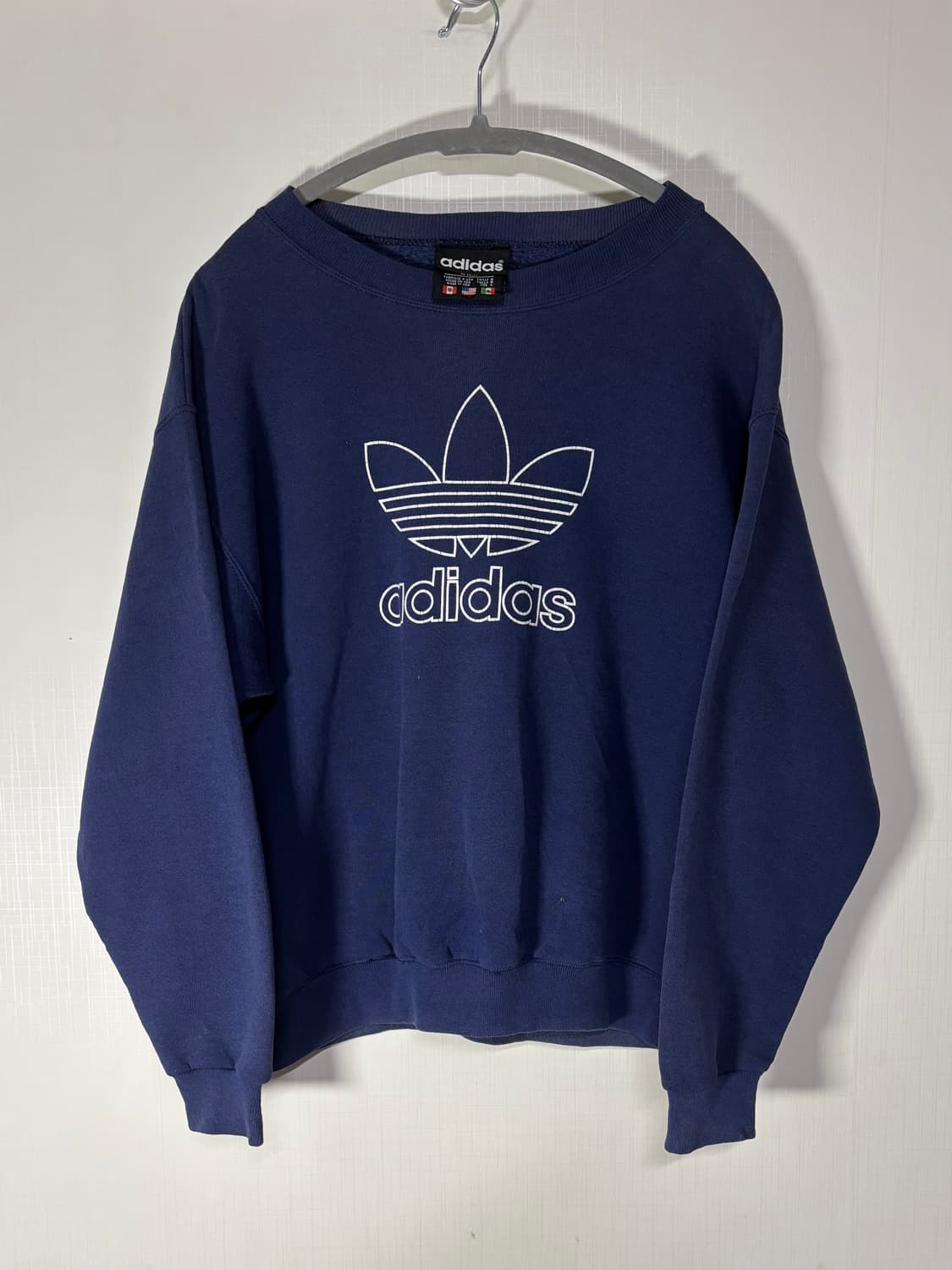 90s adidas USA 빈티지 아디다스 트레포일 스웻셔츠 맨투맨 상품이미지2