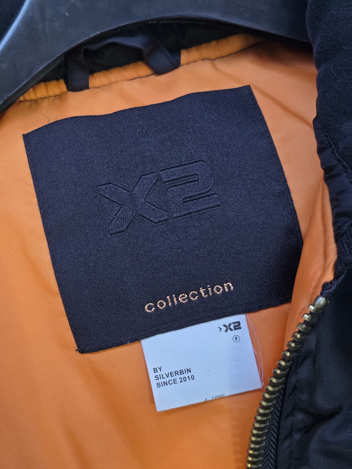 제곱 X2 블랙 항공점퍼 패딩 XL 상품이미지4