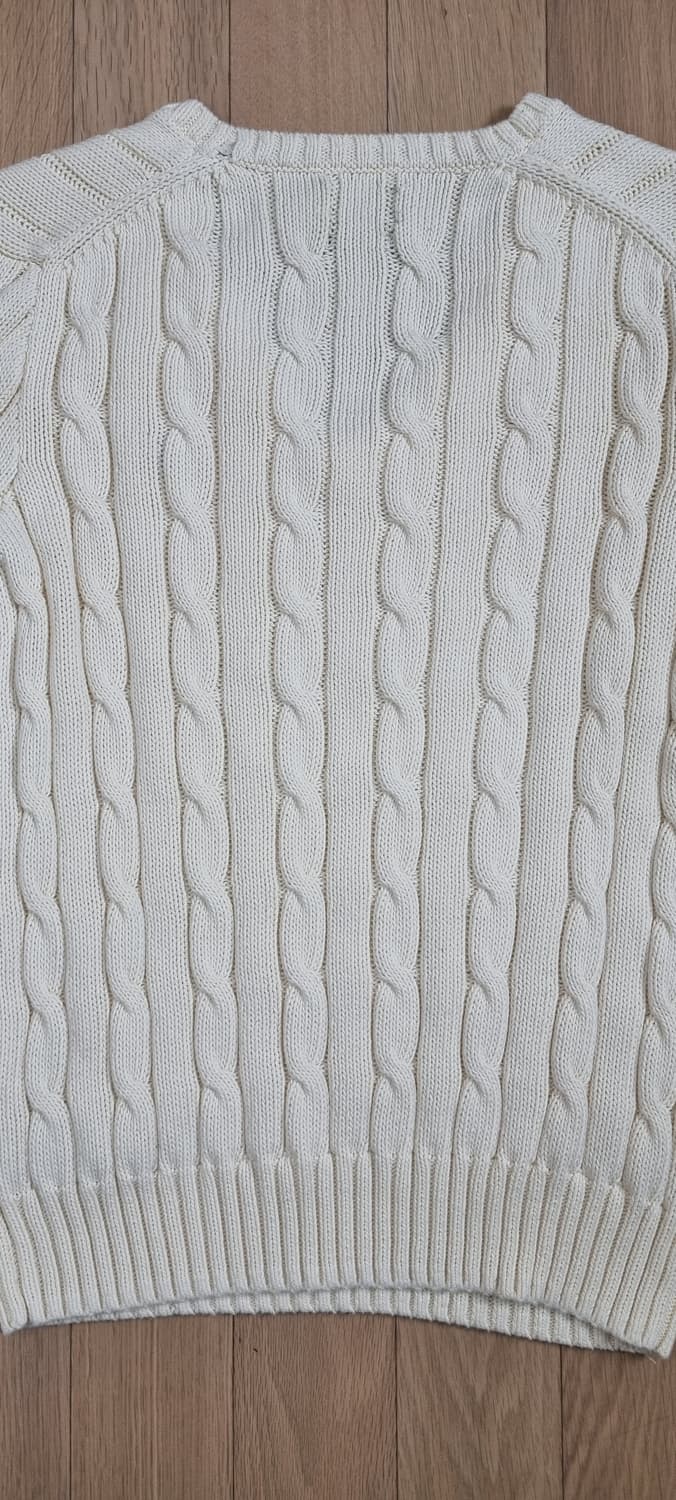 폴로랄프로렌 신형텍 V넥 피마코튼 니트 S _ 여성 상품이미지6