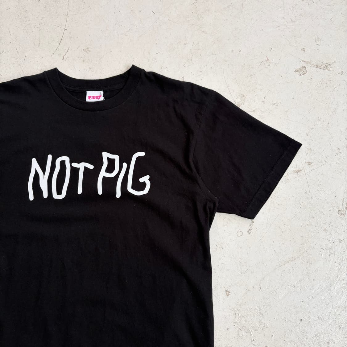 PIGGS NOT PIG 오피셜 반팔티 L 상품이미지2