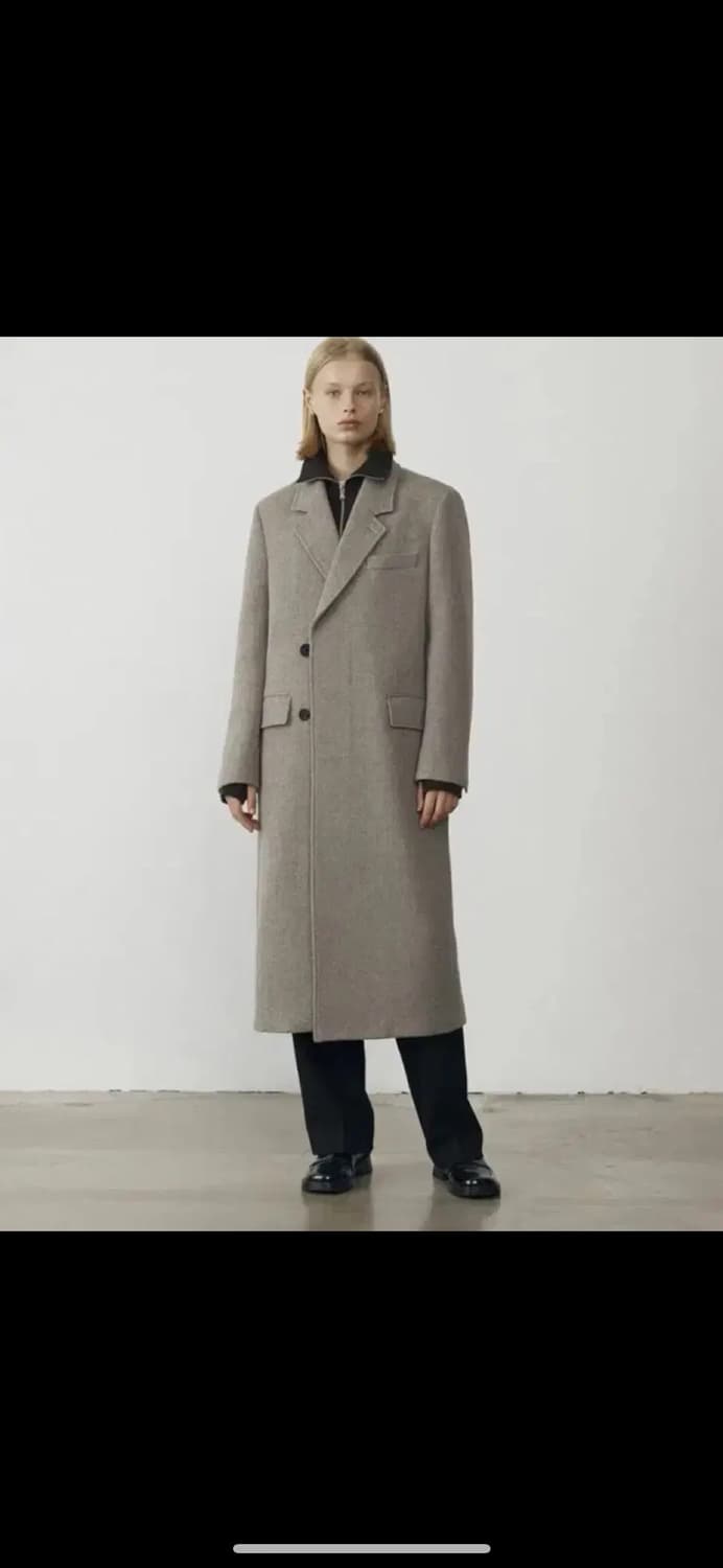 던스트 HIDDEN 2 BUTTON MERINO WOOL COAT 코트 상품이미지4