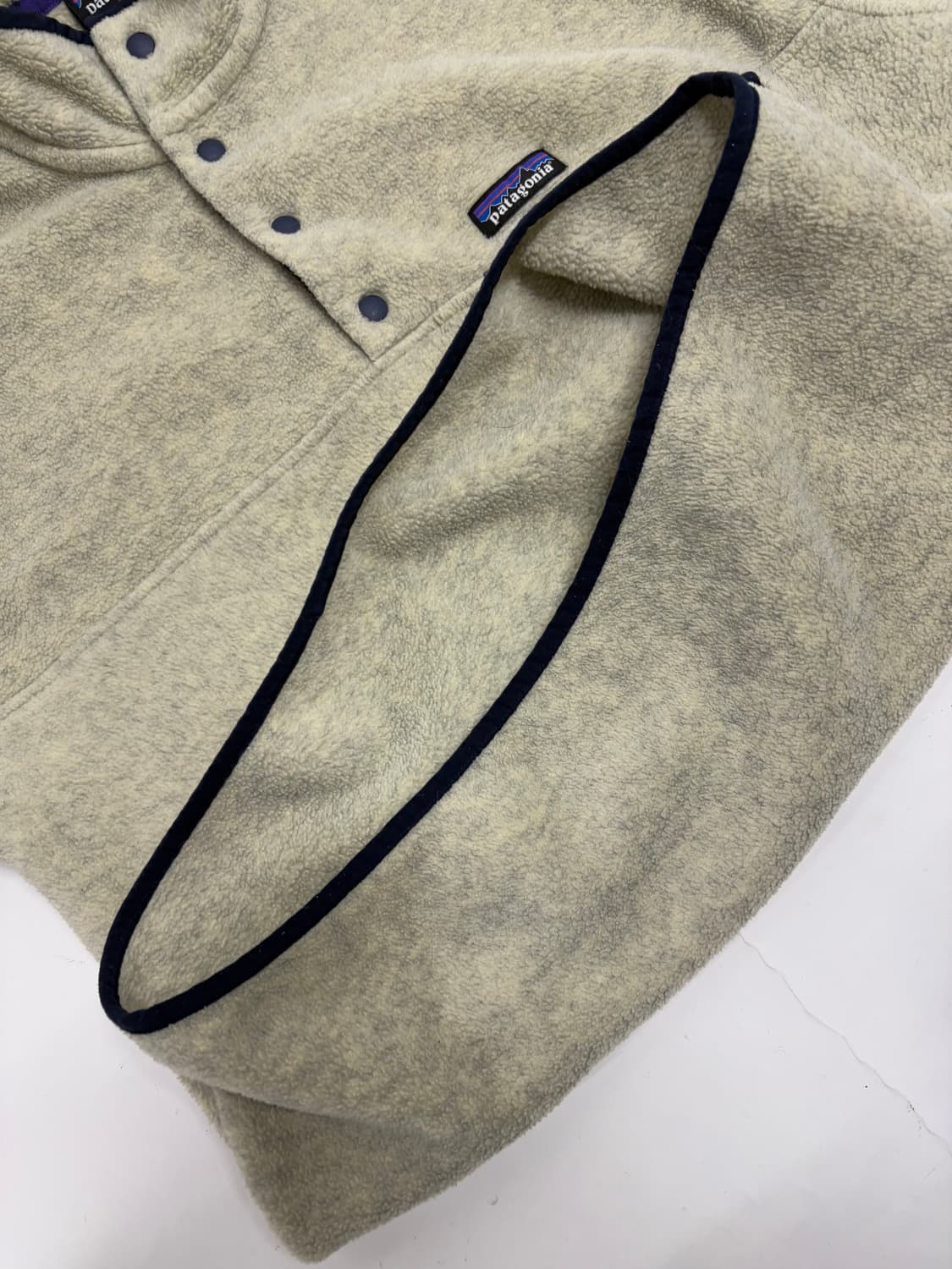 헤비모델)빈티지 파타고니아 신칠라 스냅티 오트밀 멘즈M 상품이미지4