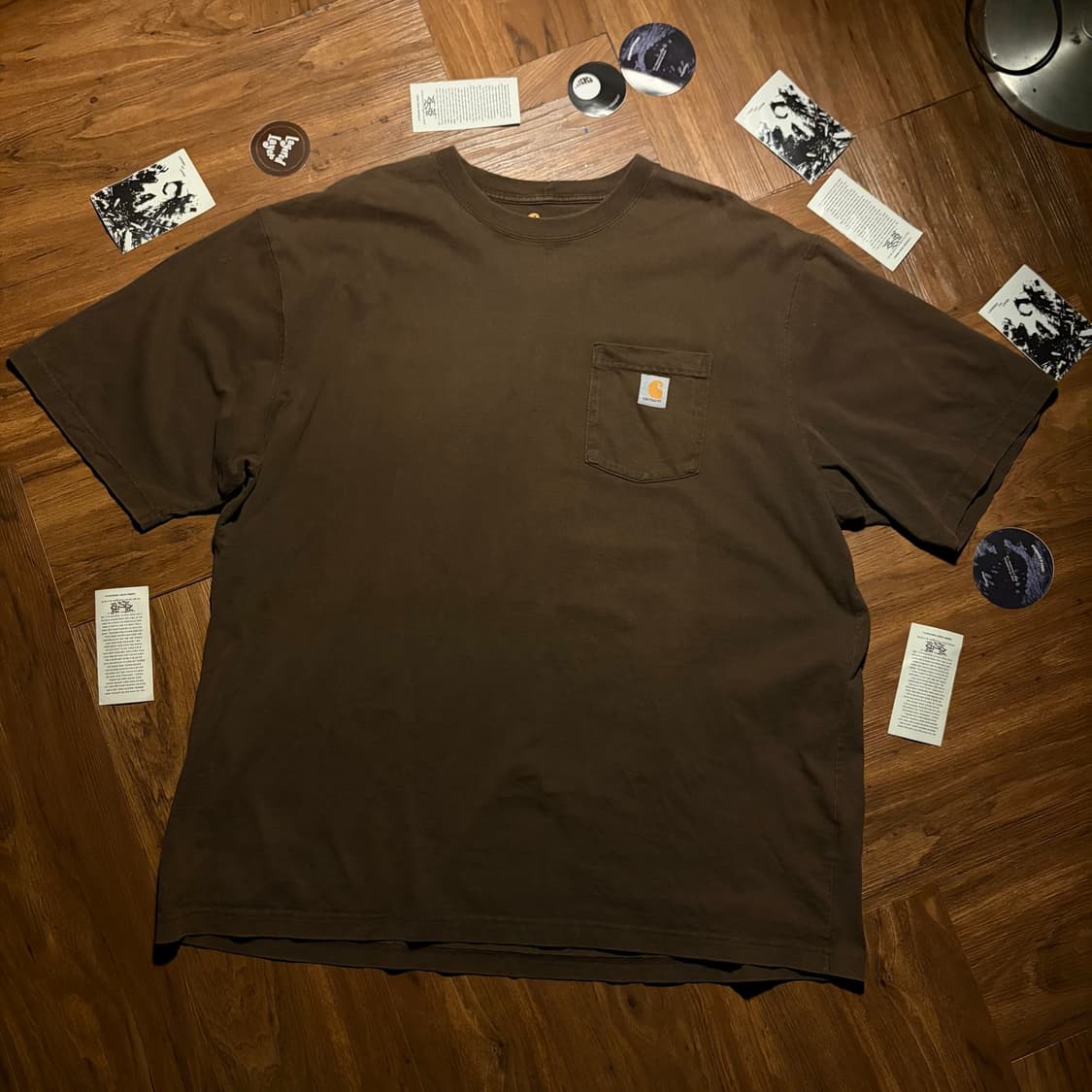 CARHARTT 칼하트 박스핏 포켓 티셔츠 2XL 상품이미지1