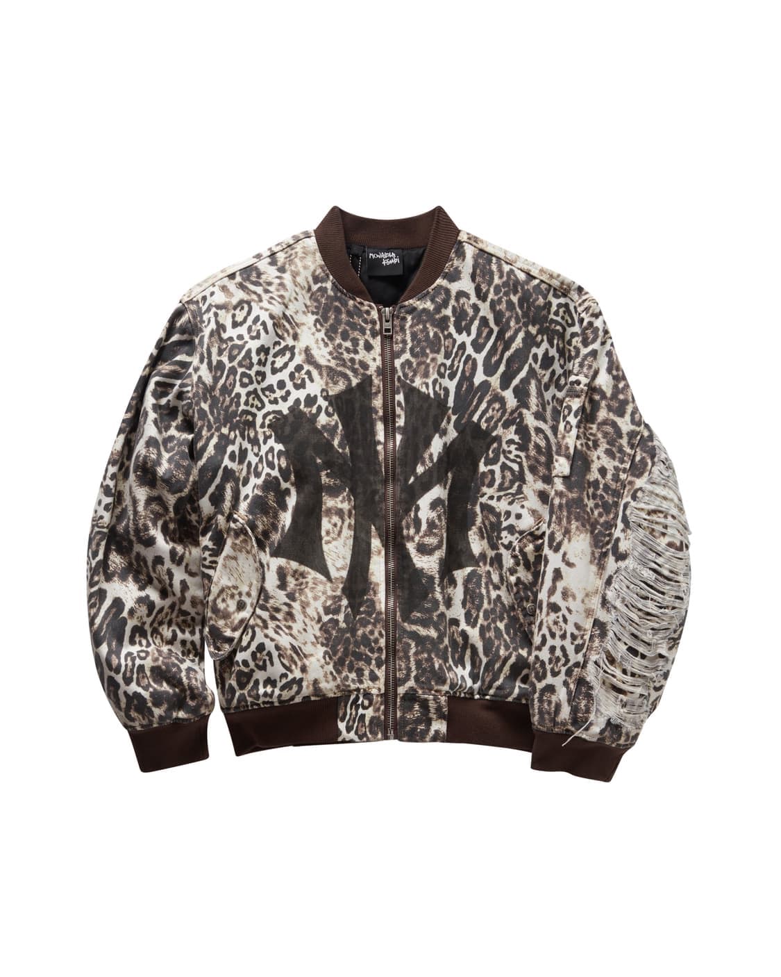 Mowalola ksubi 모와로라 치타 레오파드 봄버 상품이미지2