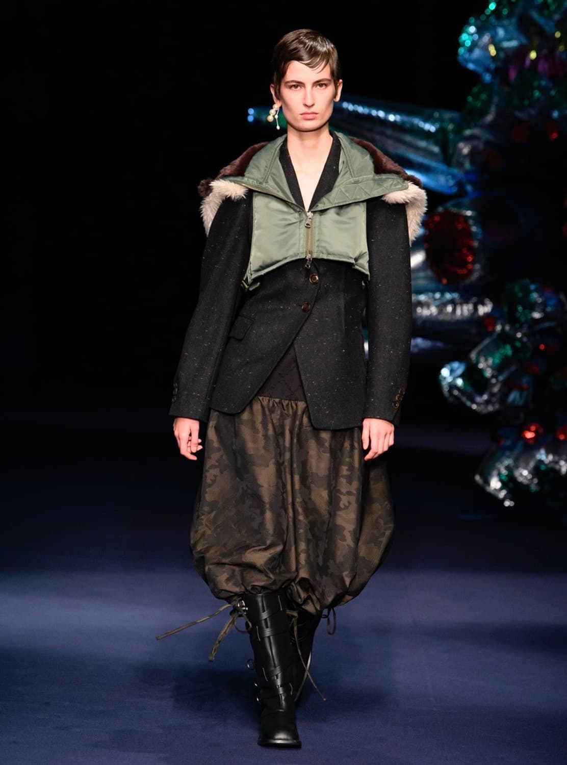 앤더슨벨 카모벌룬원피스 상품이미지4