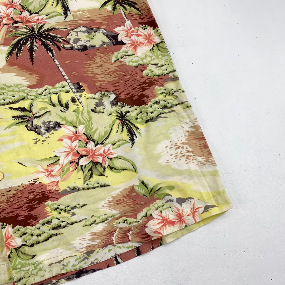 90s 올드 스투시 하와이안 셔츠 (100) 상품이미지7