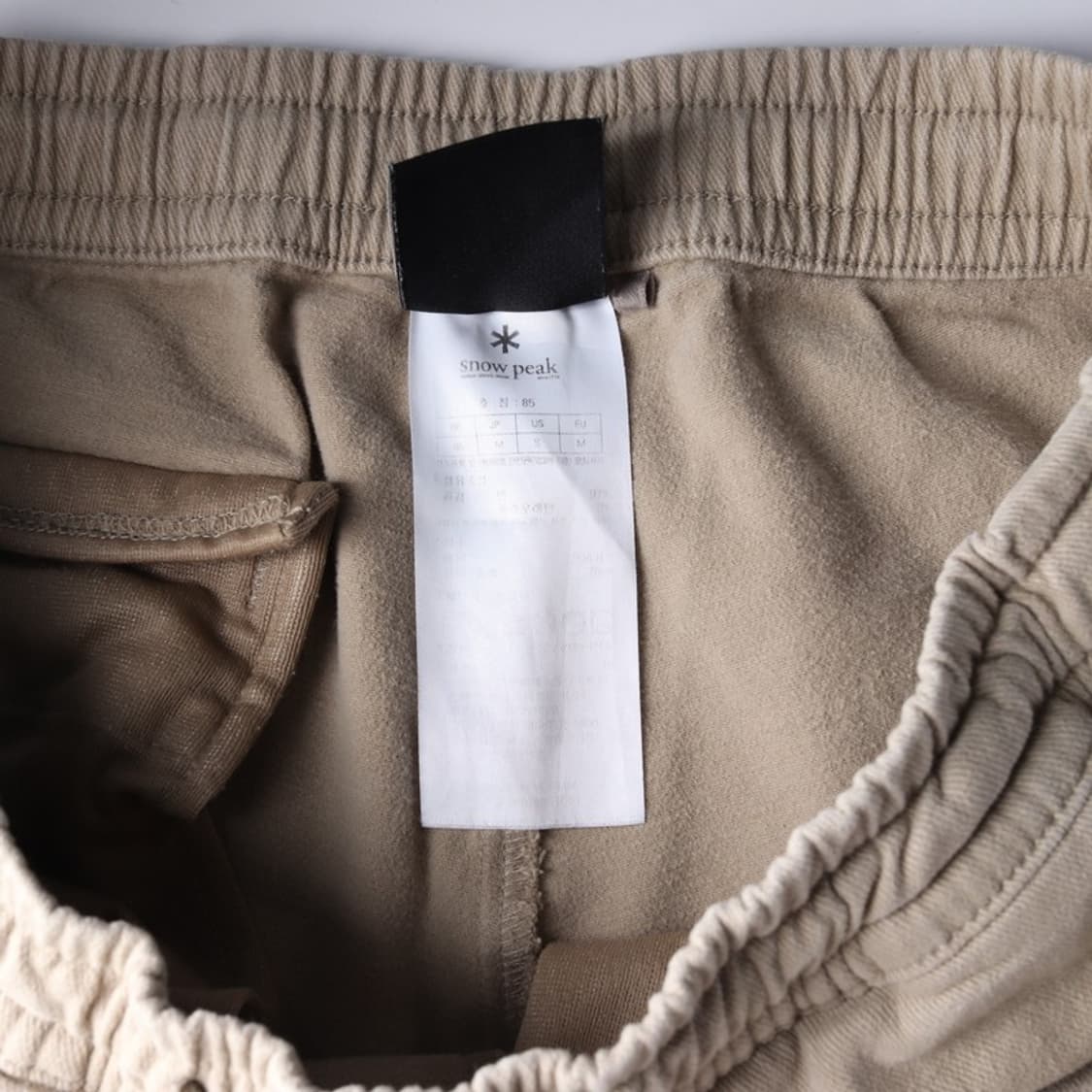 스노우피크 로고 자수 카고 팬츠 85 상품이미지7