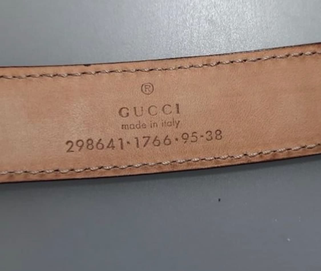 GUCCI 구찌(크로커다일 스킨-악어가죽)95 사이즈-해외발송 상품이미지8