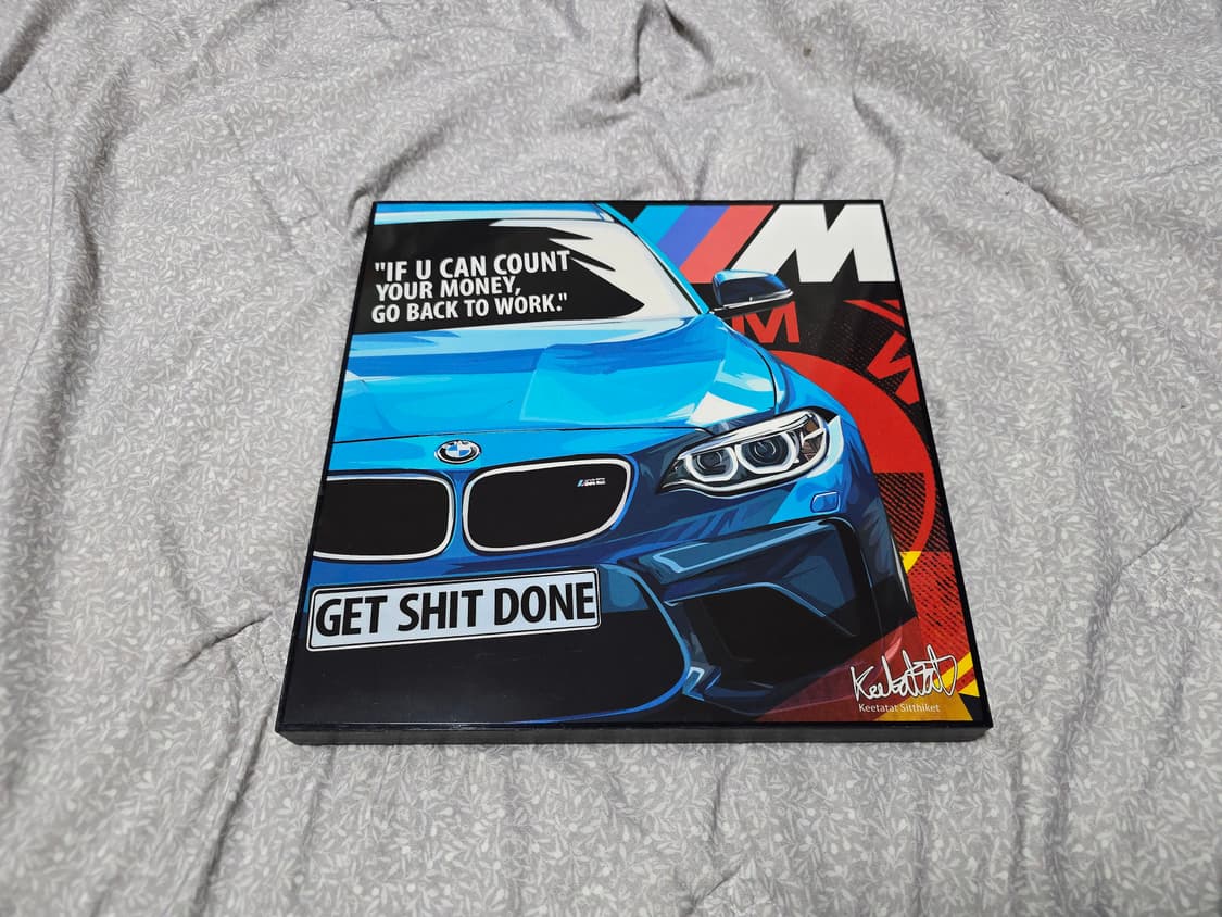 키타탓 시티캣 팝아트 액자 (M2) 상품이미지1