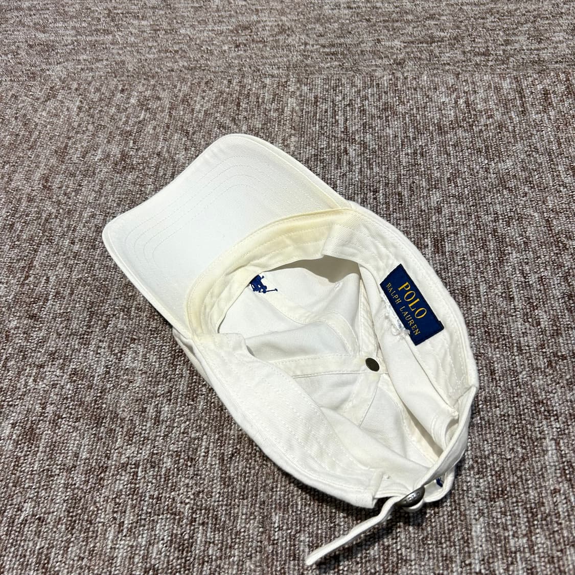 폴로 랄프로렌 화이트 볼캡 모자 상품이미지7