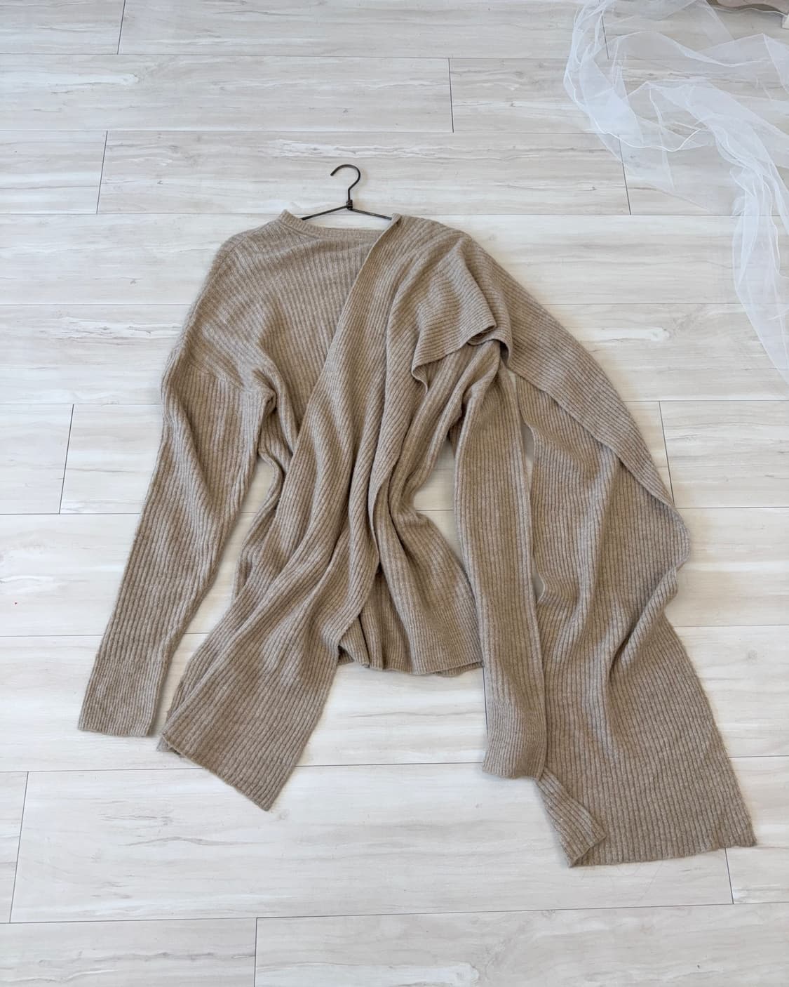 mute beige knit dress 상품이미지8