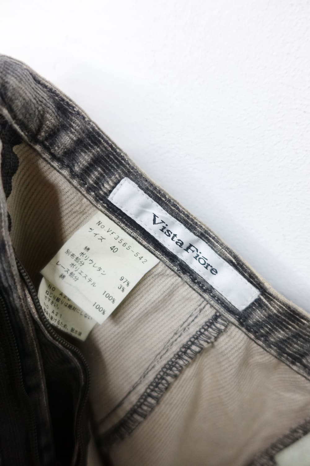  VISTA FIORE 코듀로이 레이스업 스커트 상품이미지10