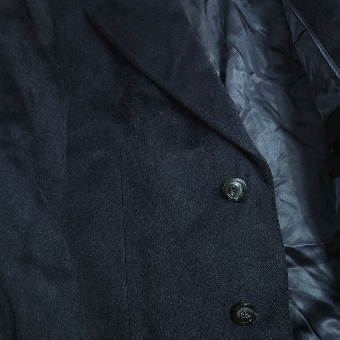 빈티지 버진울 송치 코트 상품이미지6