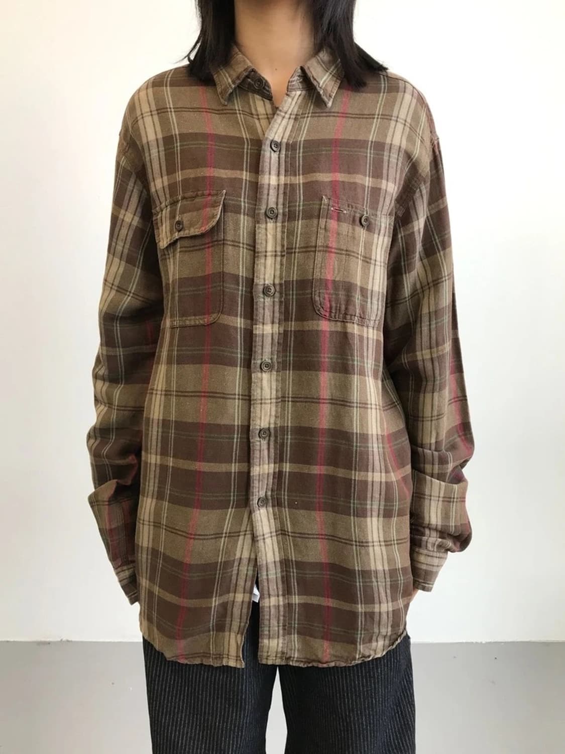 Polo Ralph Lauren Plaid Cotton Shirt 상품이미지1
