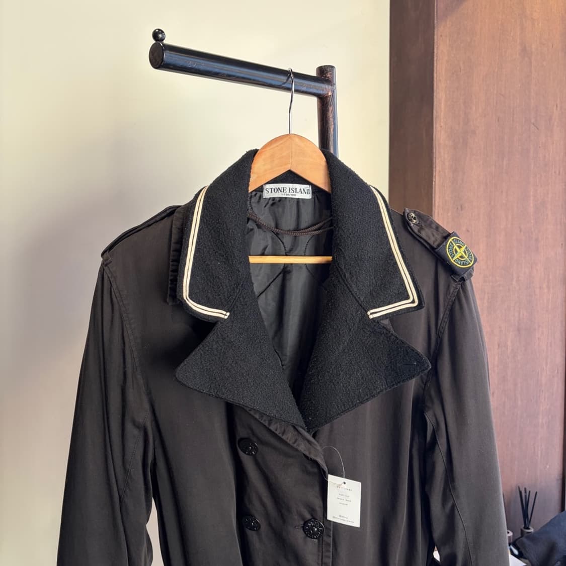 15863 - 스톤아일랜드 벨티드 트렌치 코트 상품이미지1