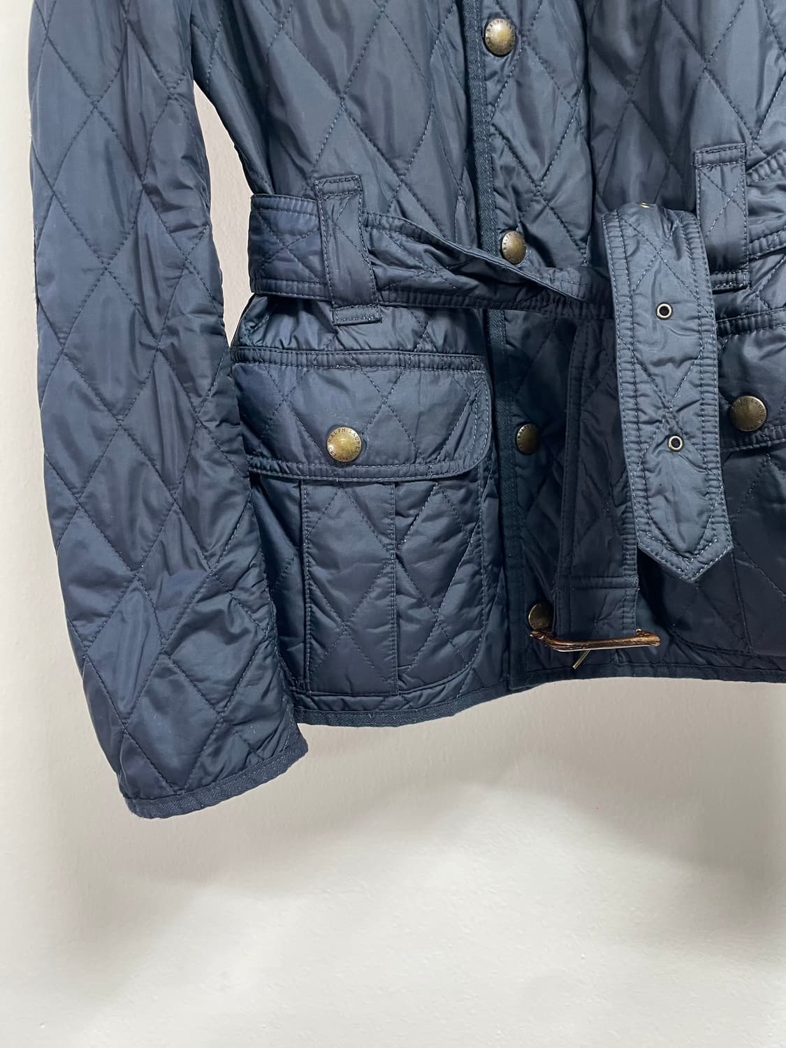 폴로 랄프로렌 우먼스 벨티드 퀼팅 자켓 (on.286)    상품이미지3