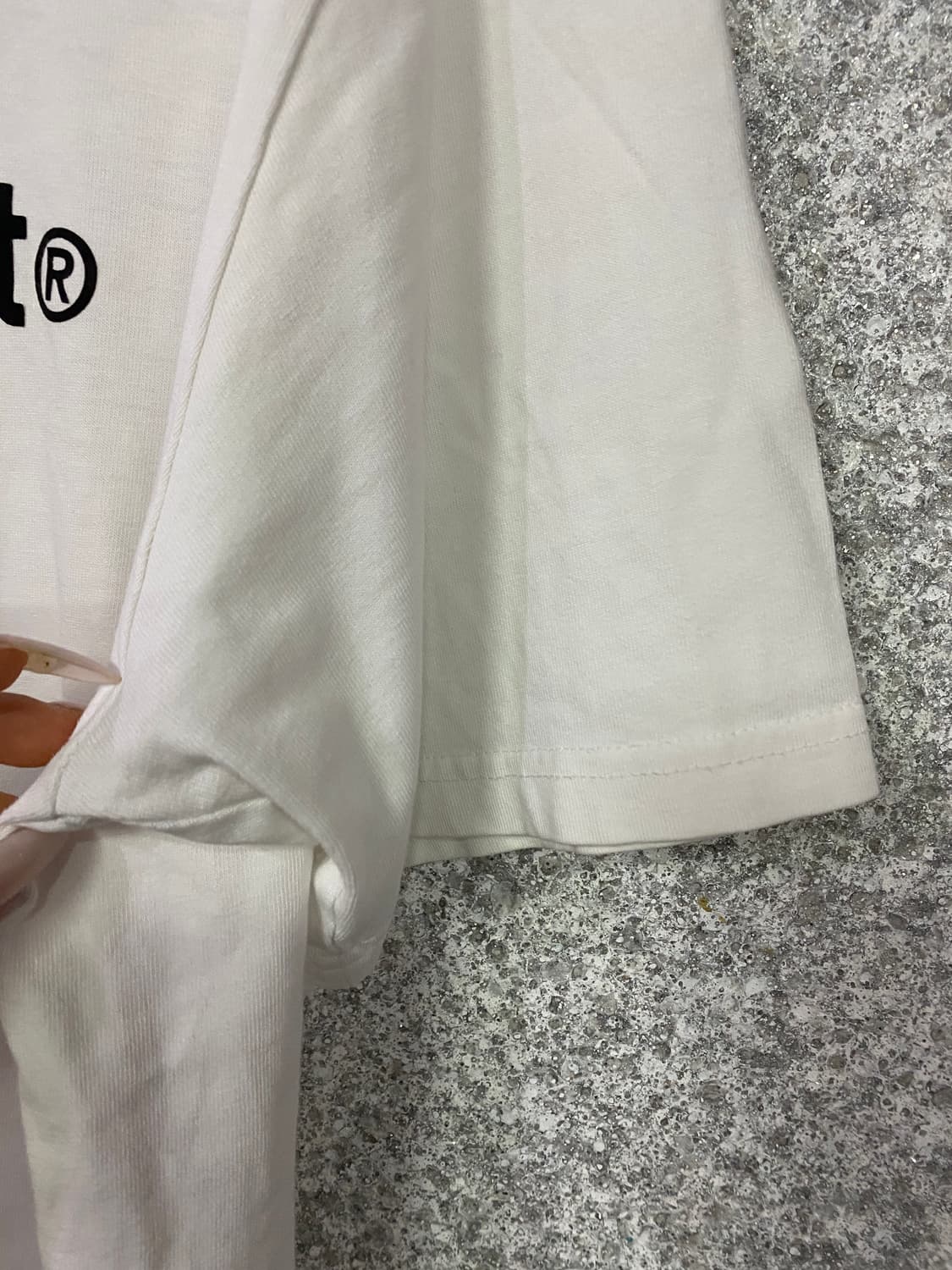 디스이즈네버댓 센터 로고 반팔 티셔츠 B5072 상품이미지4