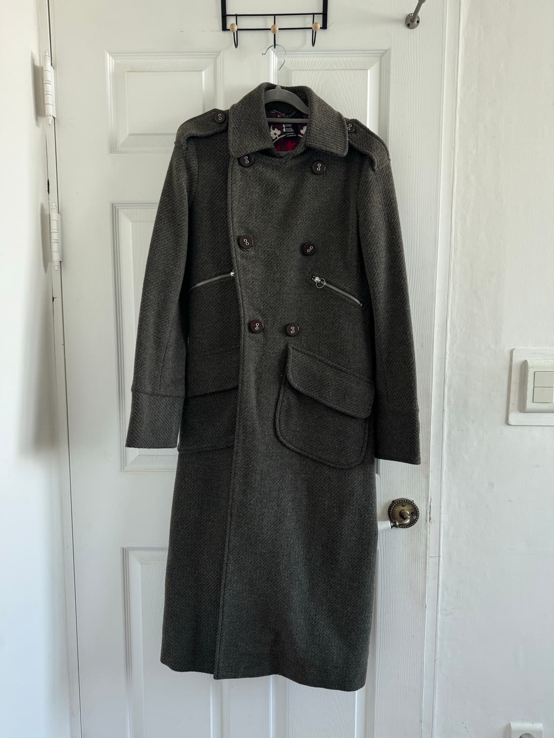 vintage Diesel heavy wool coat 상품이미지1