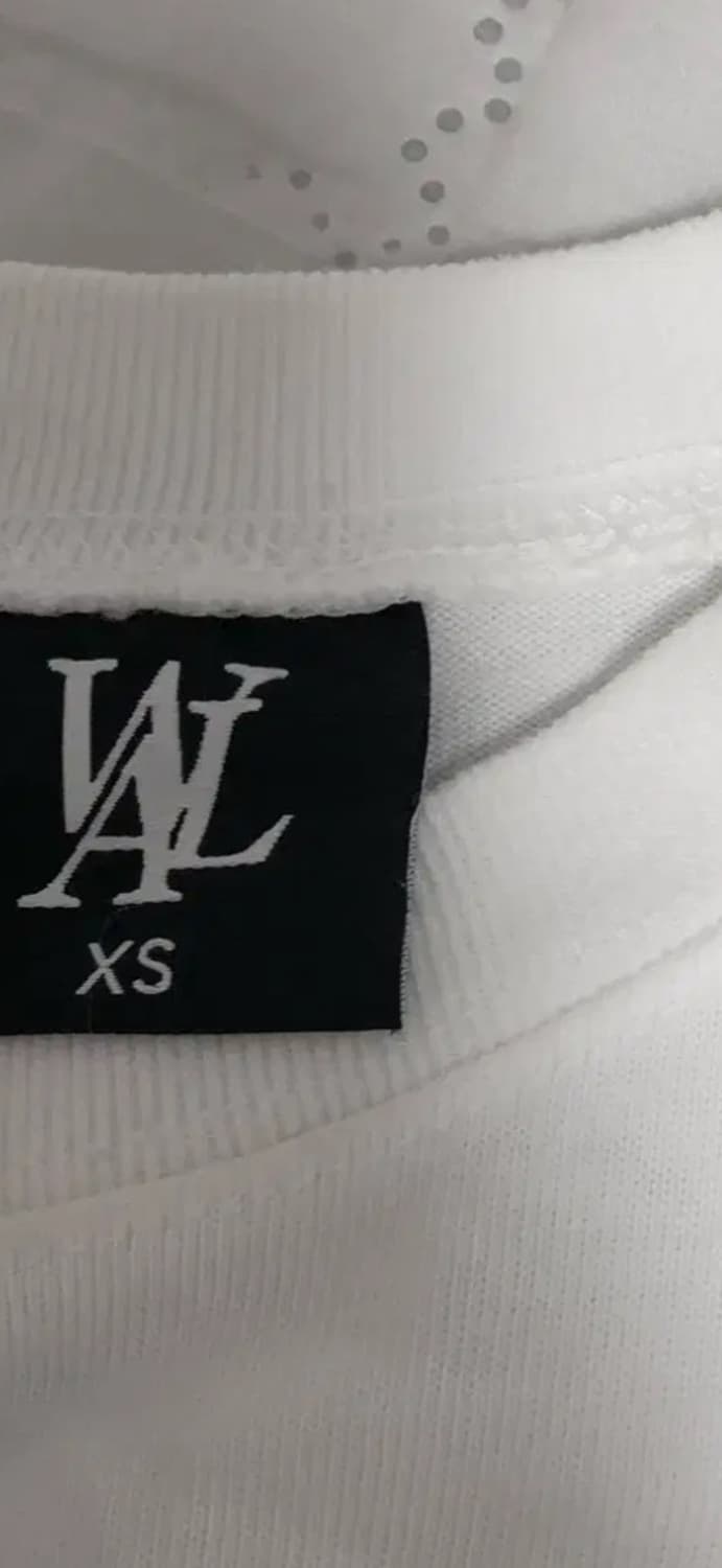 우알롱 반팔티 화이트 상품이미지2