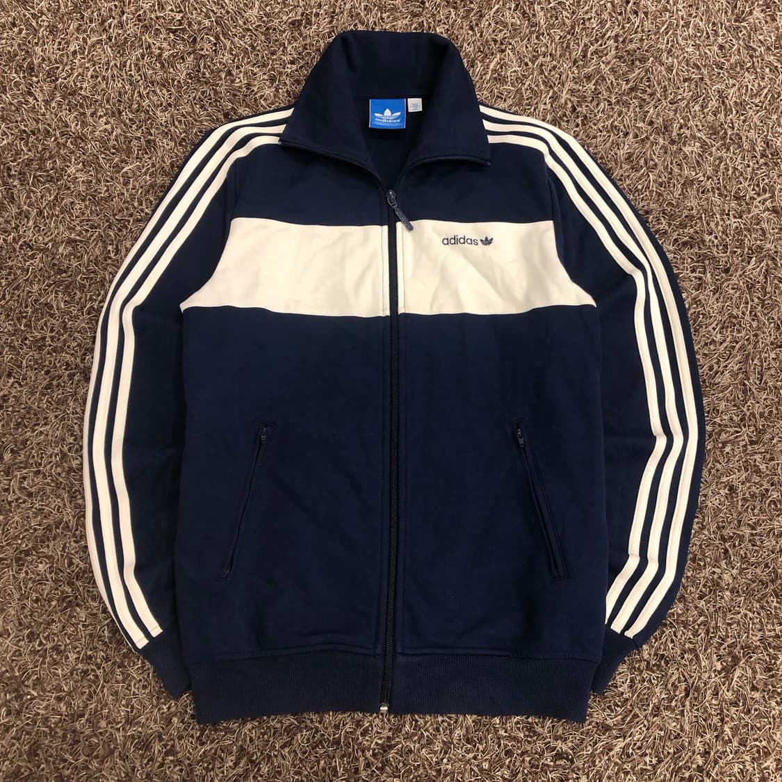 아디다스 베켄바우어 네이비 져지 트랙탑 상품이미지1