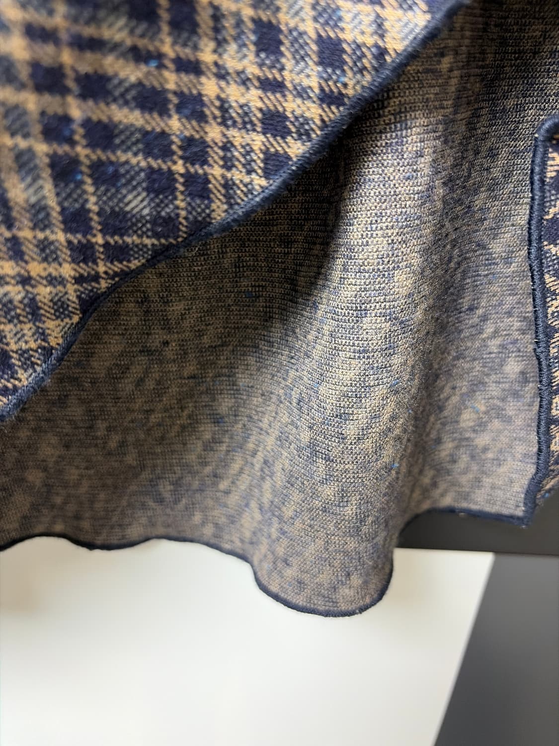 체크 미디스커트 (가을겨울) 상품이미지3