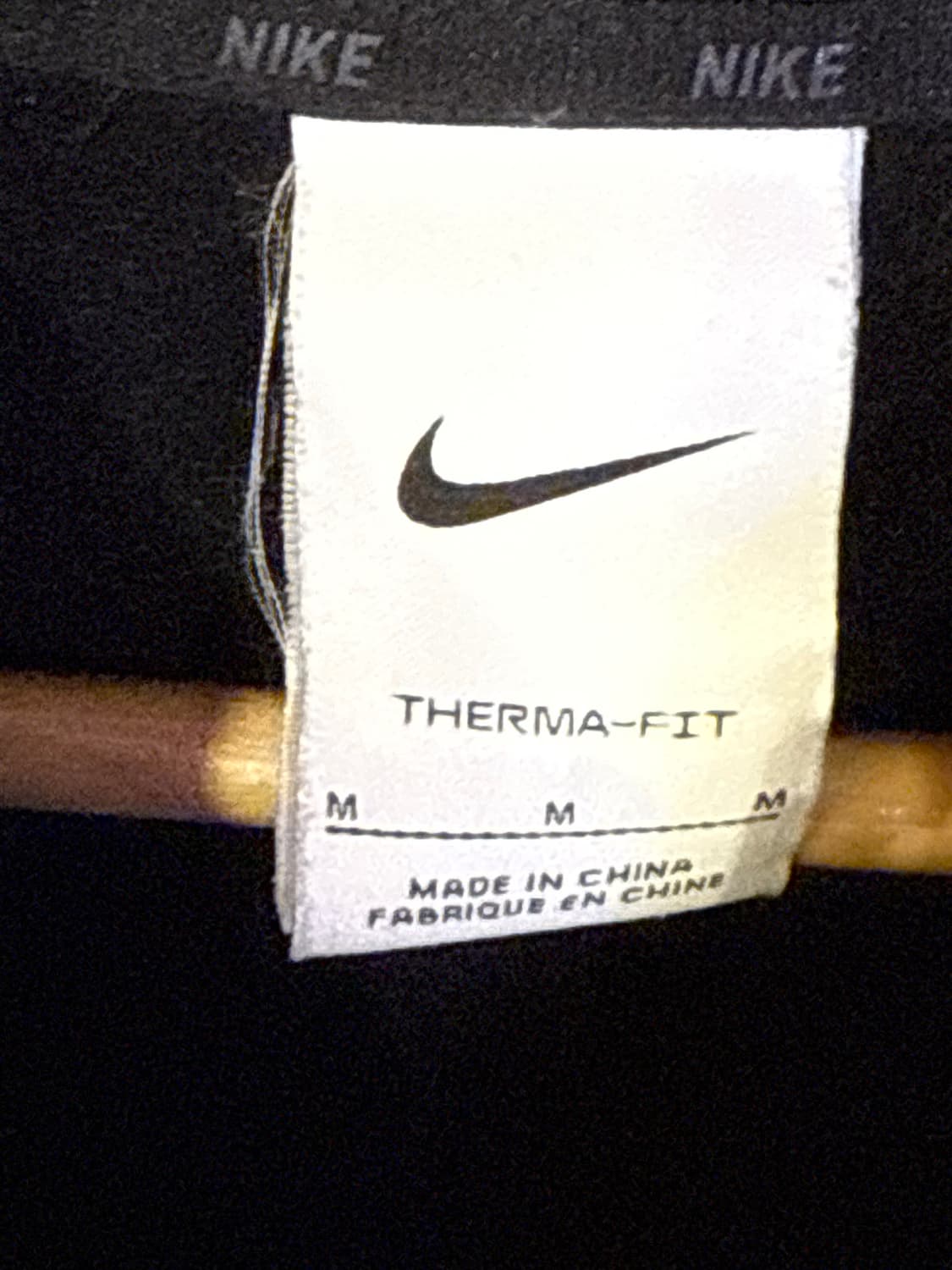 나이키 블랙 후드집업 상품이미지2