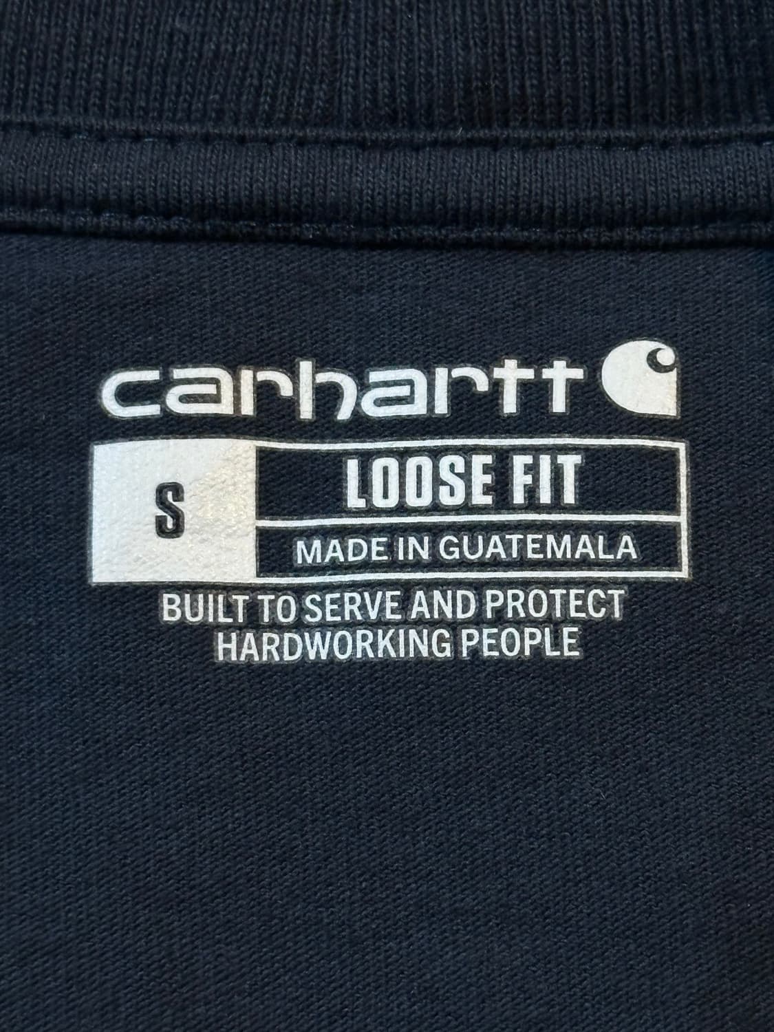 칼하트 CARHARTT 루즈핏 포켓 롱슬리브 긴팔 네이비 상품이미지6
