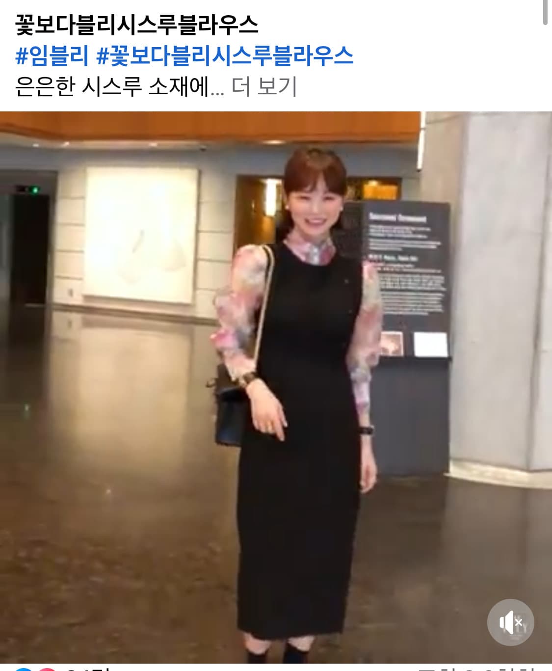 임블리 시스루 플라워 레이어두용 블라우스 상품이미지6