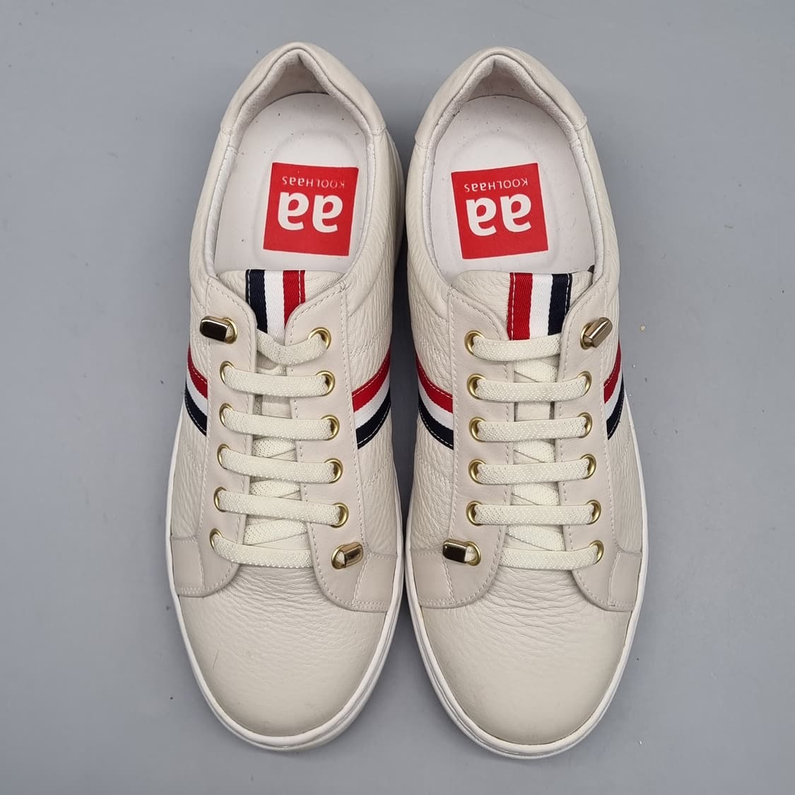 쿨하스 소가죽 삼색 스니커즈240 상품이미지2