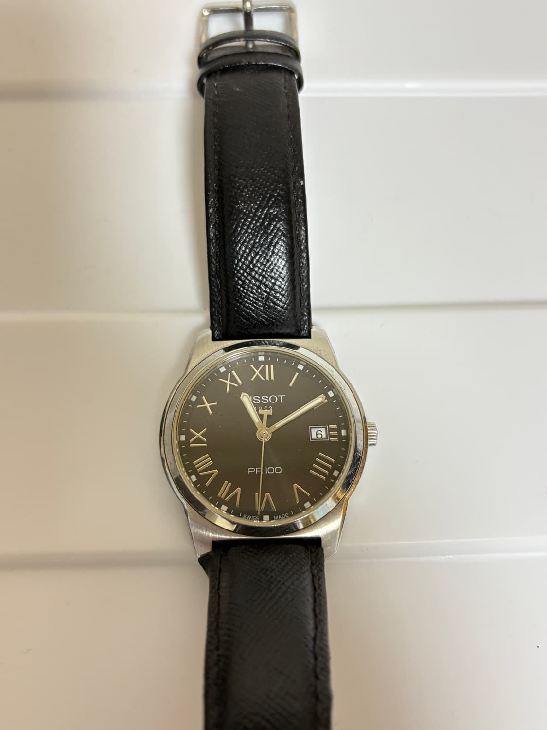 [당일 배송] 티쏘 PR100 쿼츠 블랙 상품이미지1