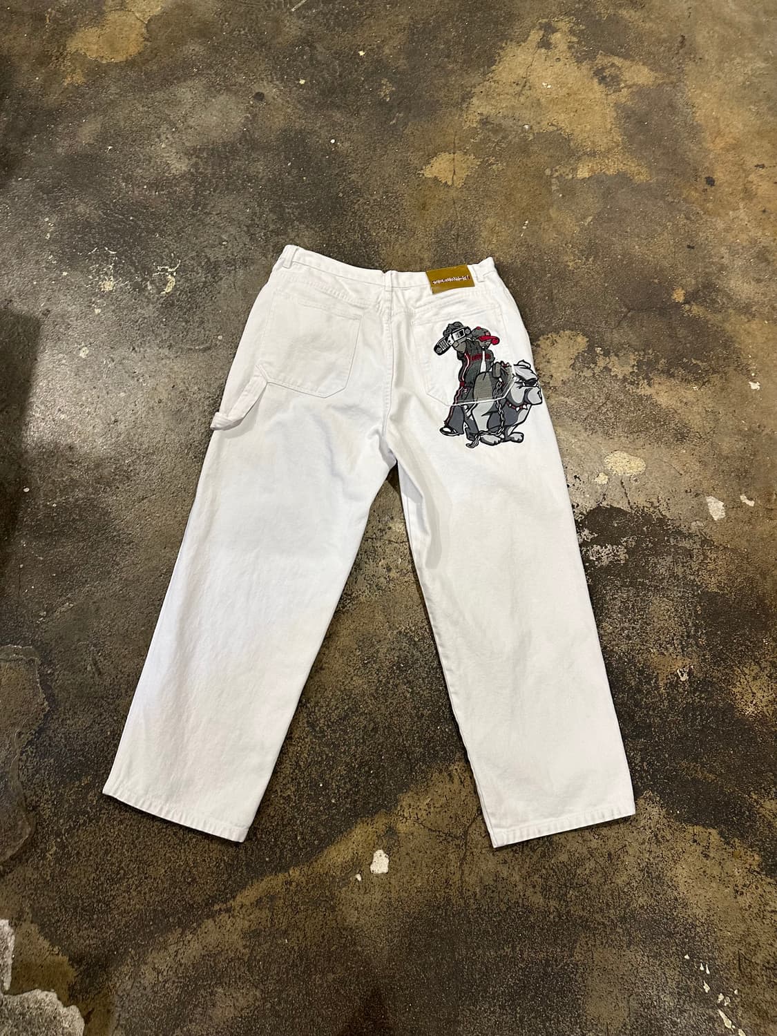 빈티지 00s 스쿨오브하드녹스 힙합 팬츠  상품이미지2