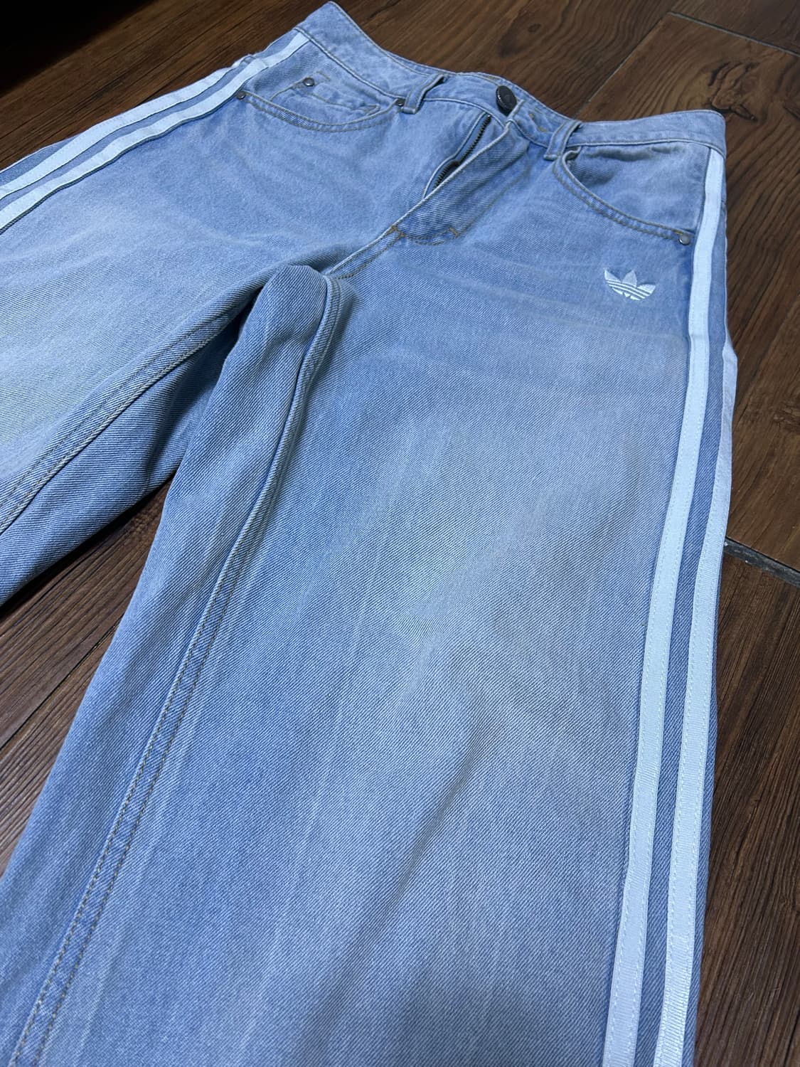 아디다스 스트레이트 핏 데님 연청 25 상품이미지1