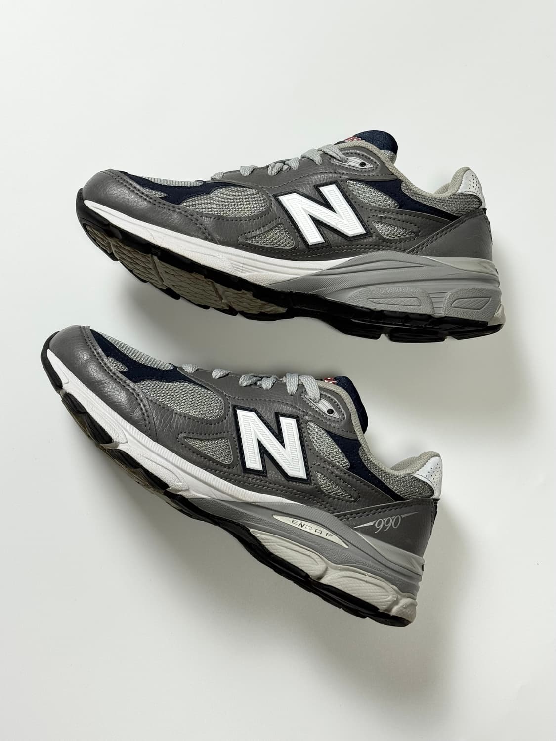 뉴발란스 재팬 990V3 스모키 그레이 네이비 260 (M990GJ3) 상품이미지1