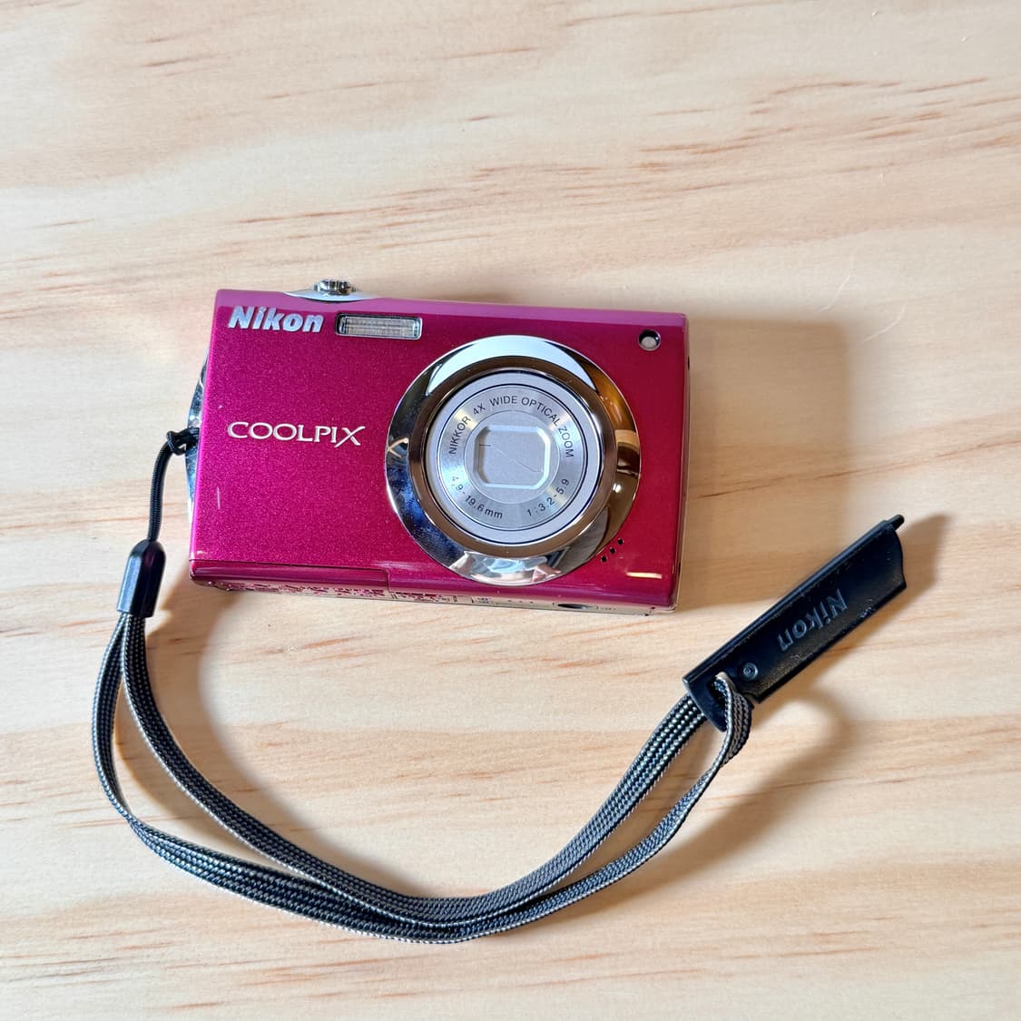 Nikon coolpix s4000 니콘 쿨픽스 빈티지 루비컬러 디카 상품이미지2