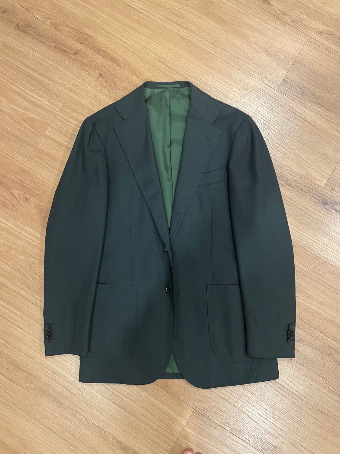 안드레아서울 링자켓 캄트위스트, 다크 그린 상품이미지5