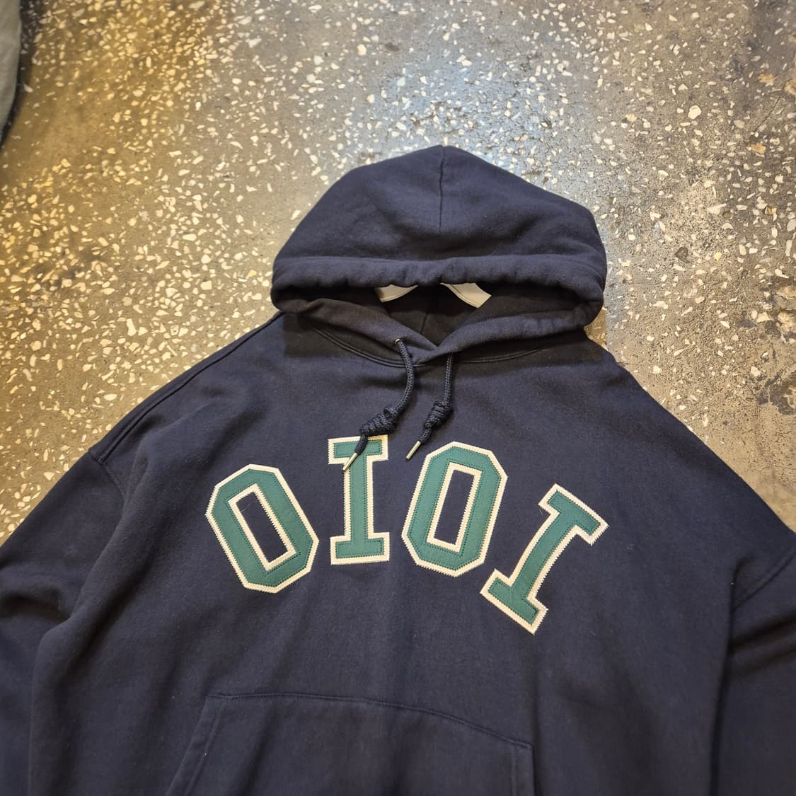 FREE 오아이오아이 네이비 후드 상품이미지6