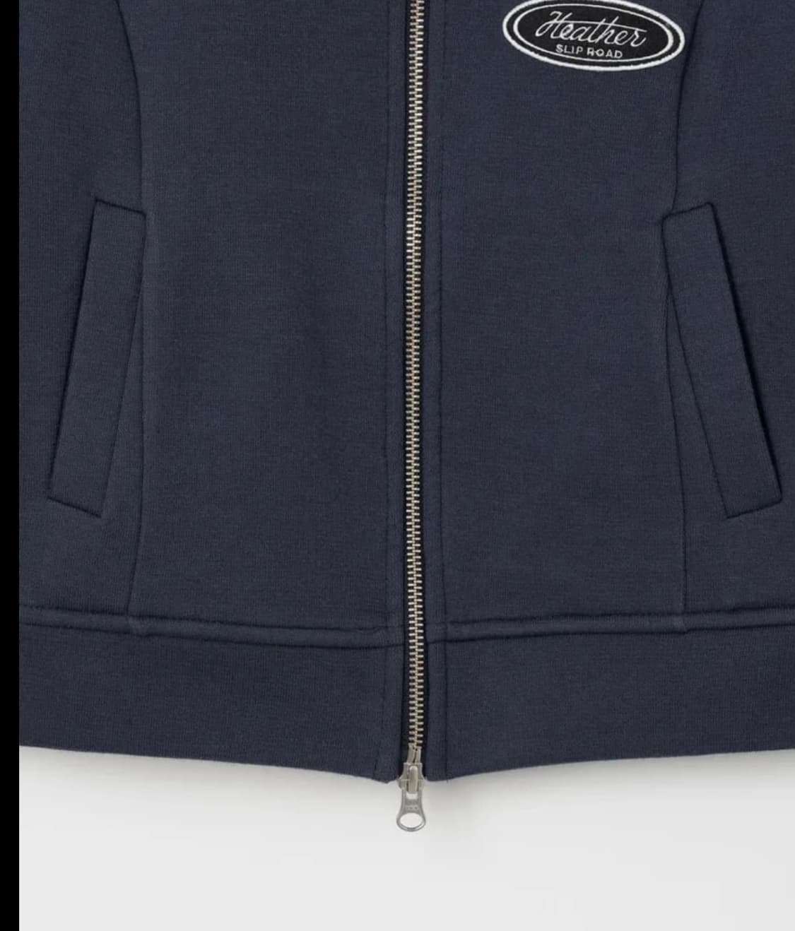 (미착용 새상품) 밀로우먼 트랙 져지 레이서 자켓 (딥블 루) 상품이미지5