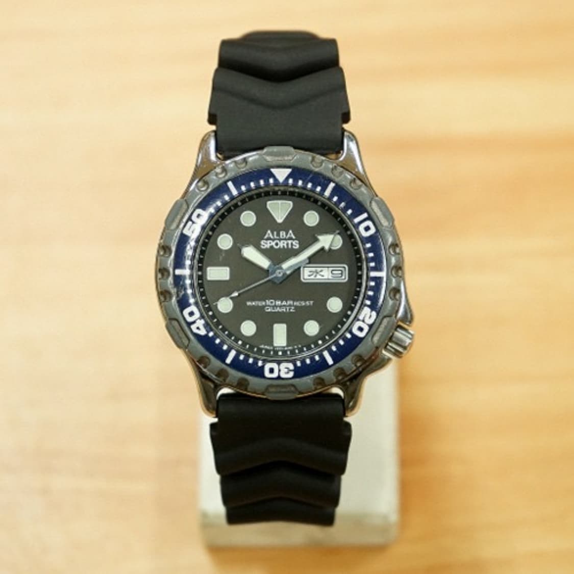90s 세이코 알바 스포츠 100m 다이버 쿼츠 시계 상품이미지1