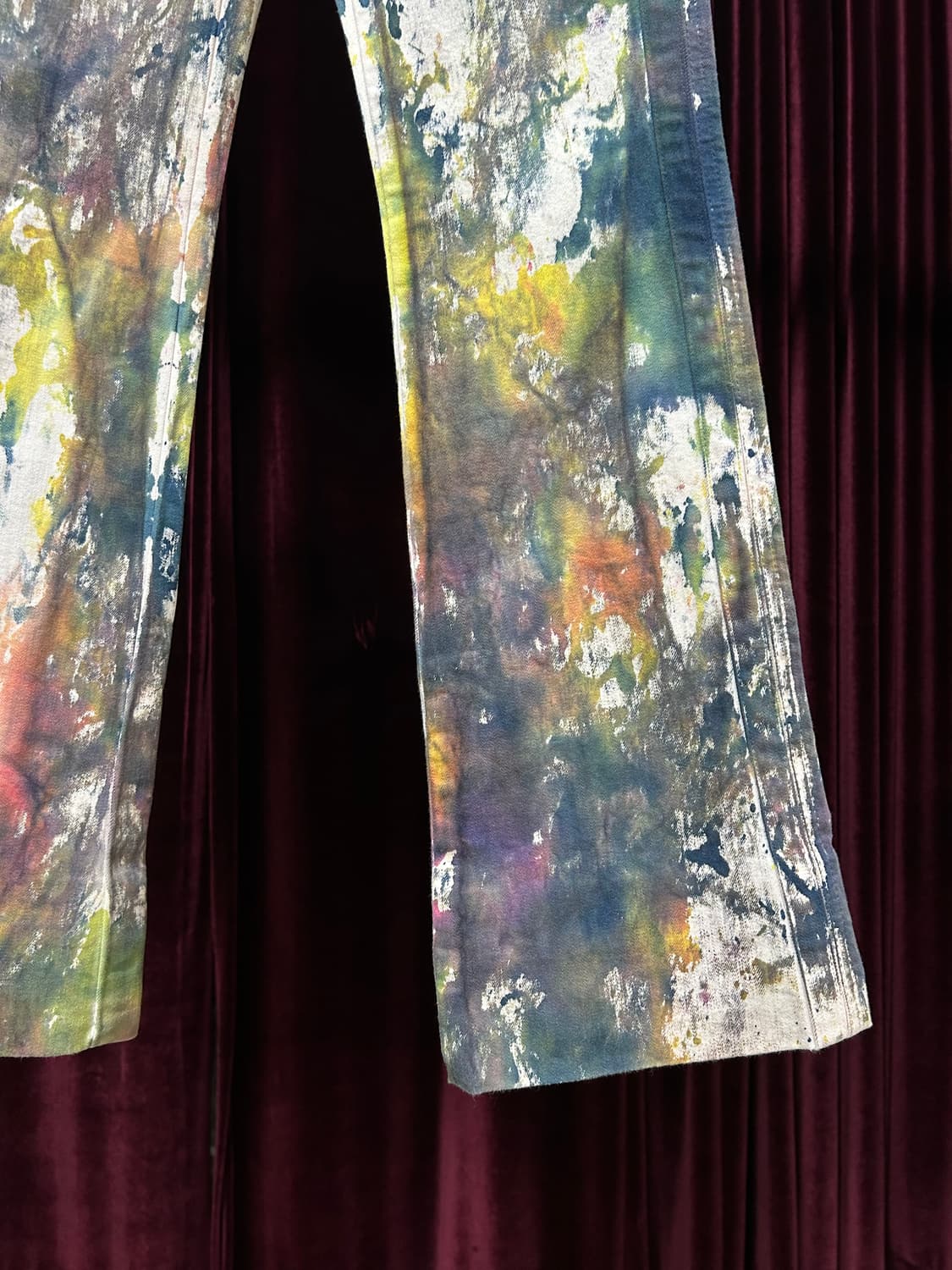 DIXIE JEANS painting flare pants 상품이미지4