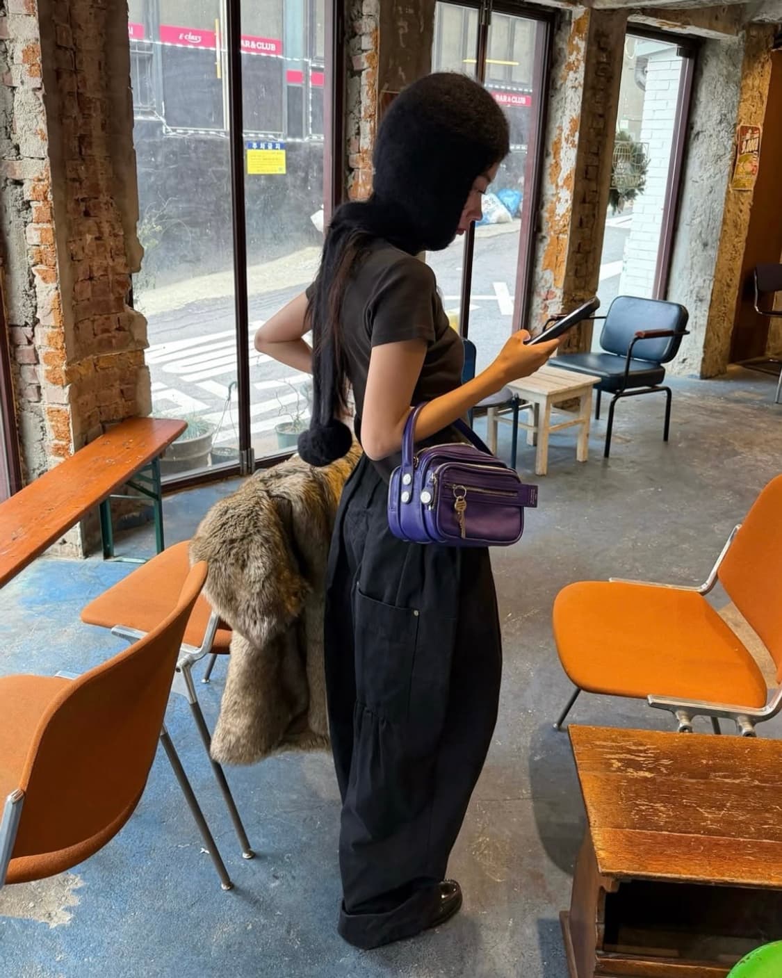 아크네스튜디오 25fw 카메로백 키트/블랙 상품이미지7