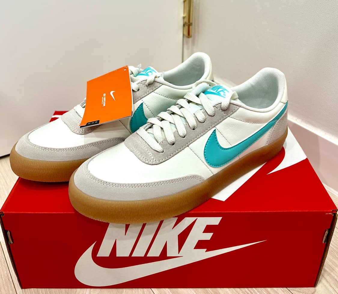 (250/US7)(새제품)나이키 운동화 스니커즈 킬샷 레더 티파니 블루 상품이미지2