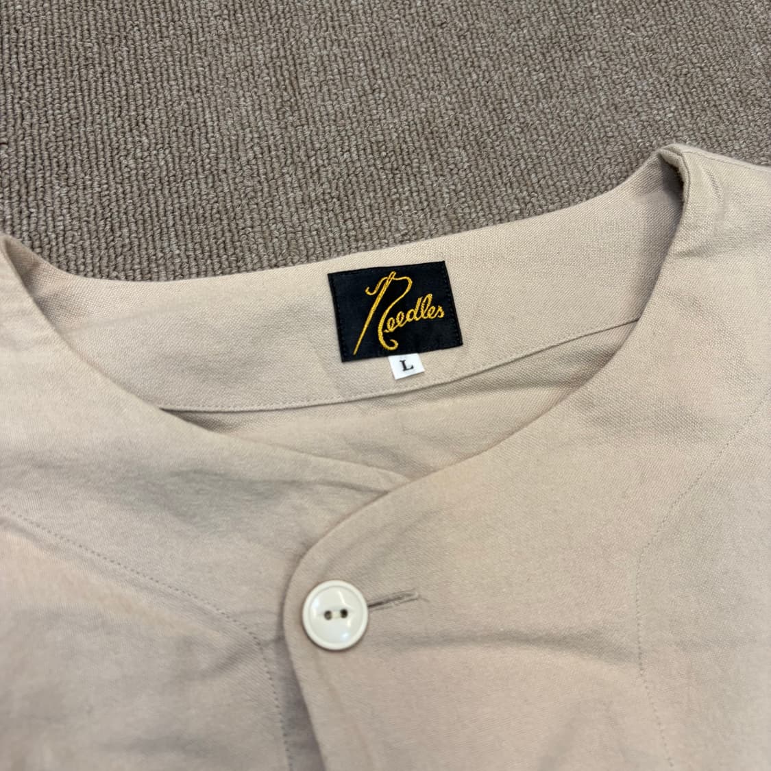 needles 니들스 노카라 오버핏 탑 파자마 L  상품이미지2