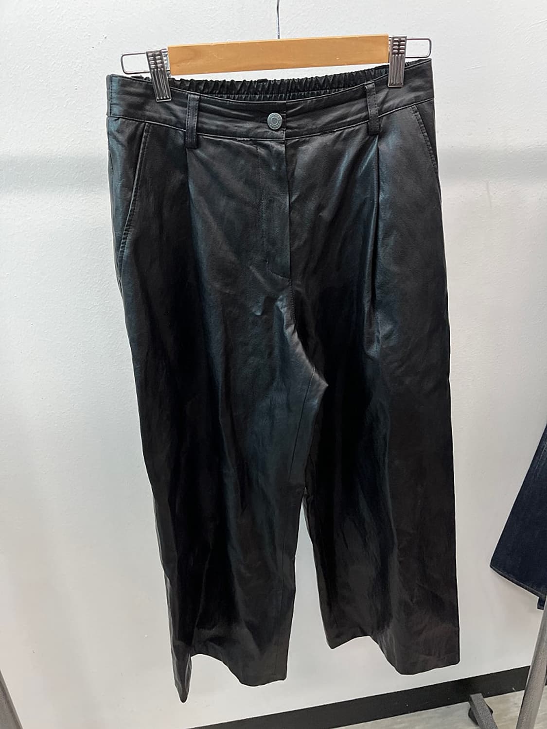 여) 톰그레이하운드 레더 팬츠  상품이미지2