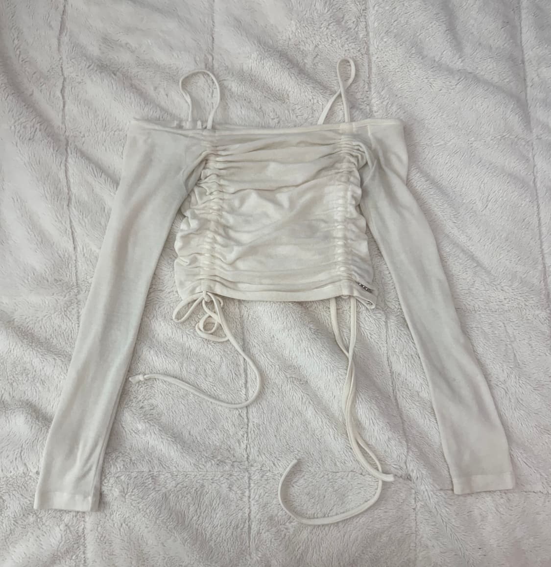 체리퀴리 오프숄더 티 상품이미지3